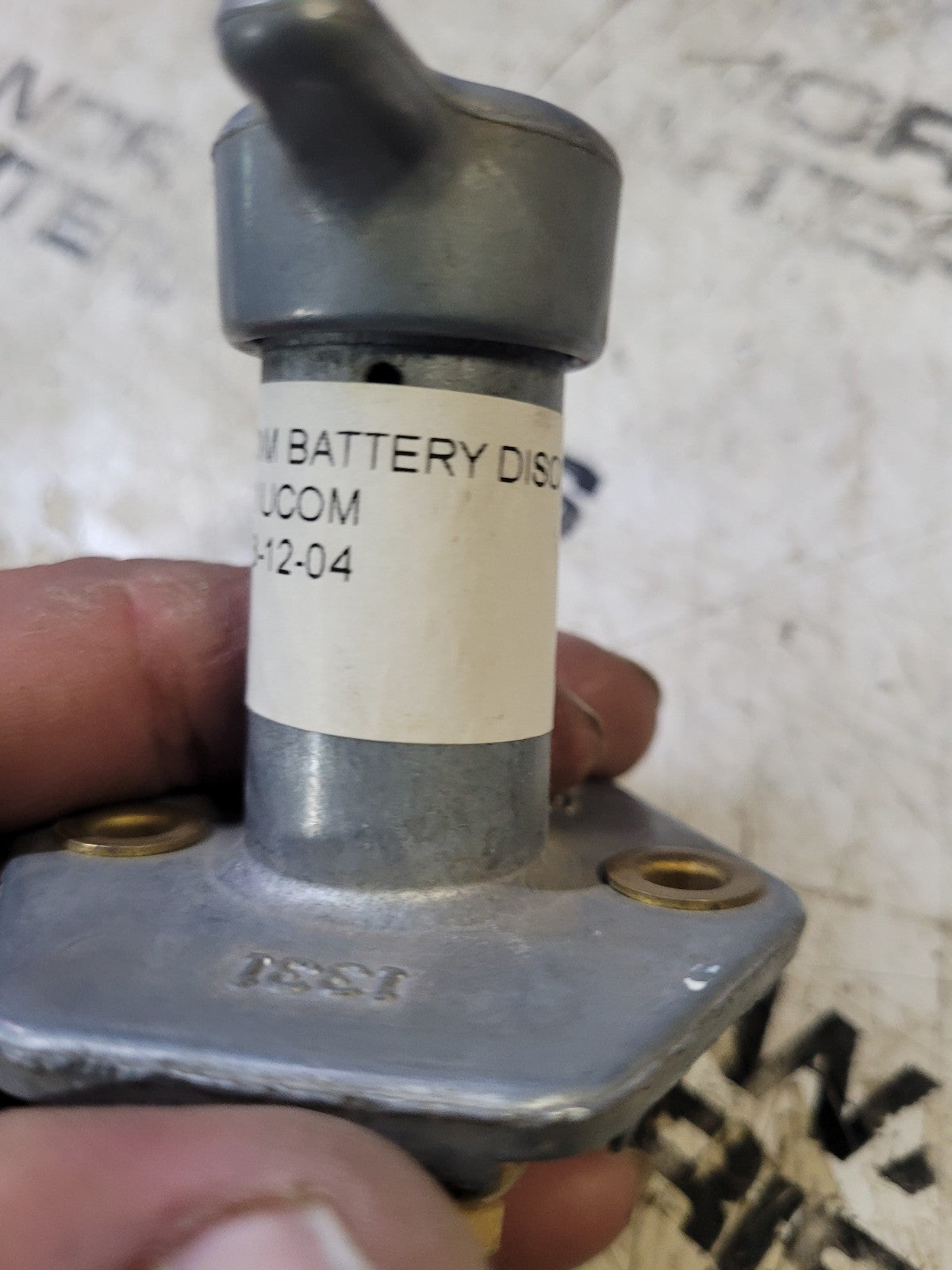 NEW UCOM 1331 Battery Disconnect Switch BA2205