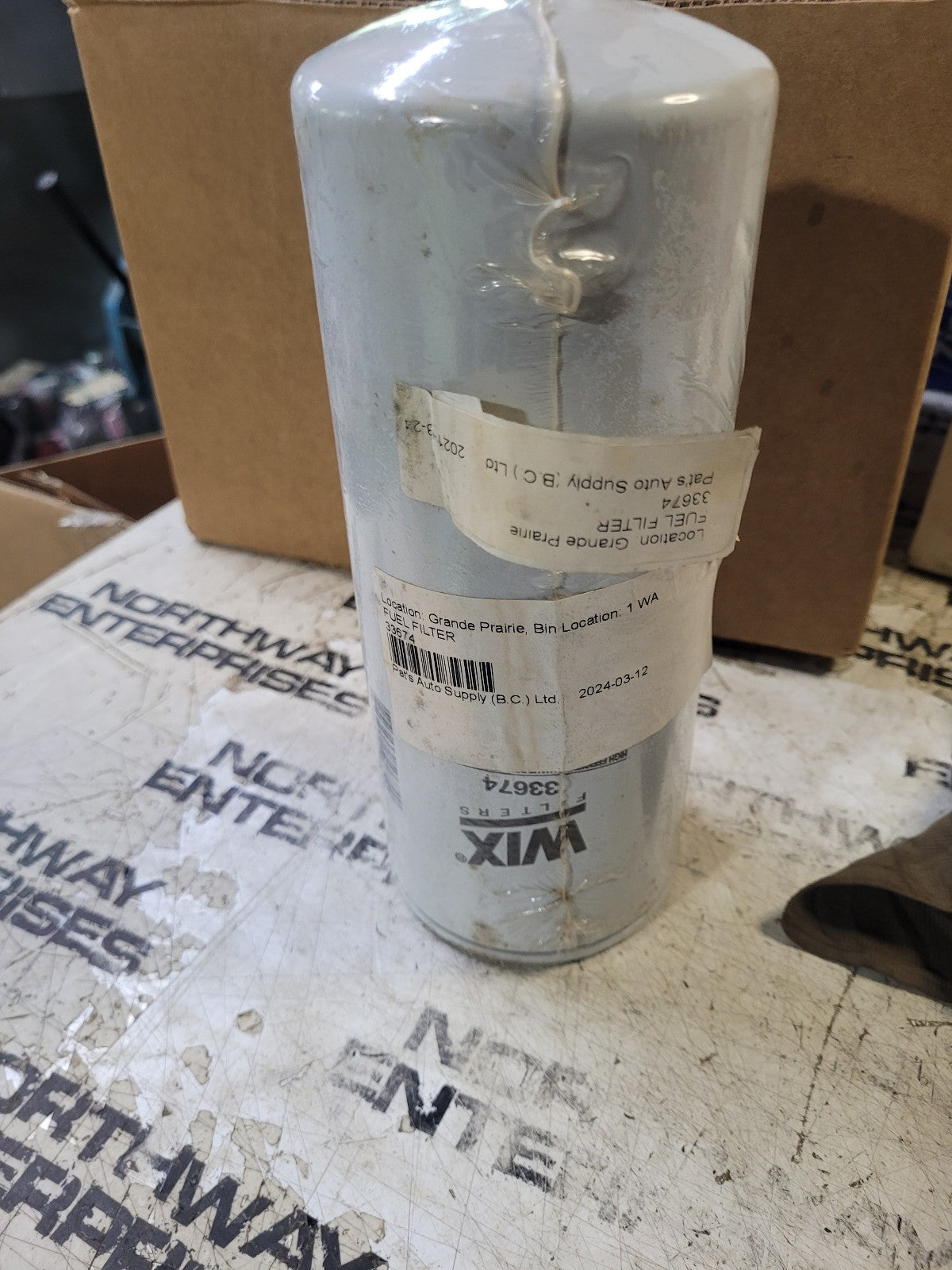 Wix 33674 Fuel Filter Replaces IH 3014300C1 Baldwin BK6269 Caterpillar 2W-2134