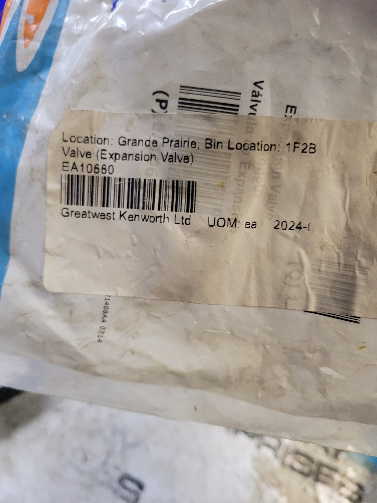 EA10660 A/C Expansion Valve