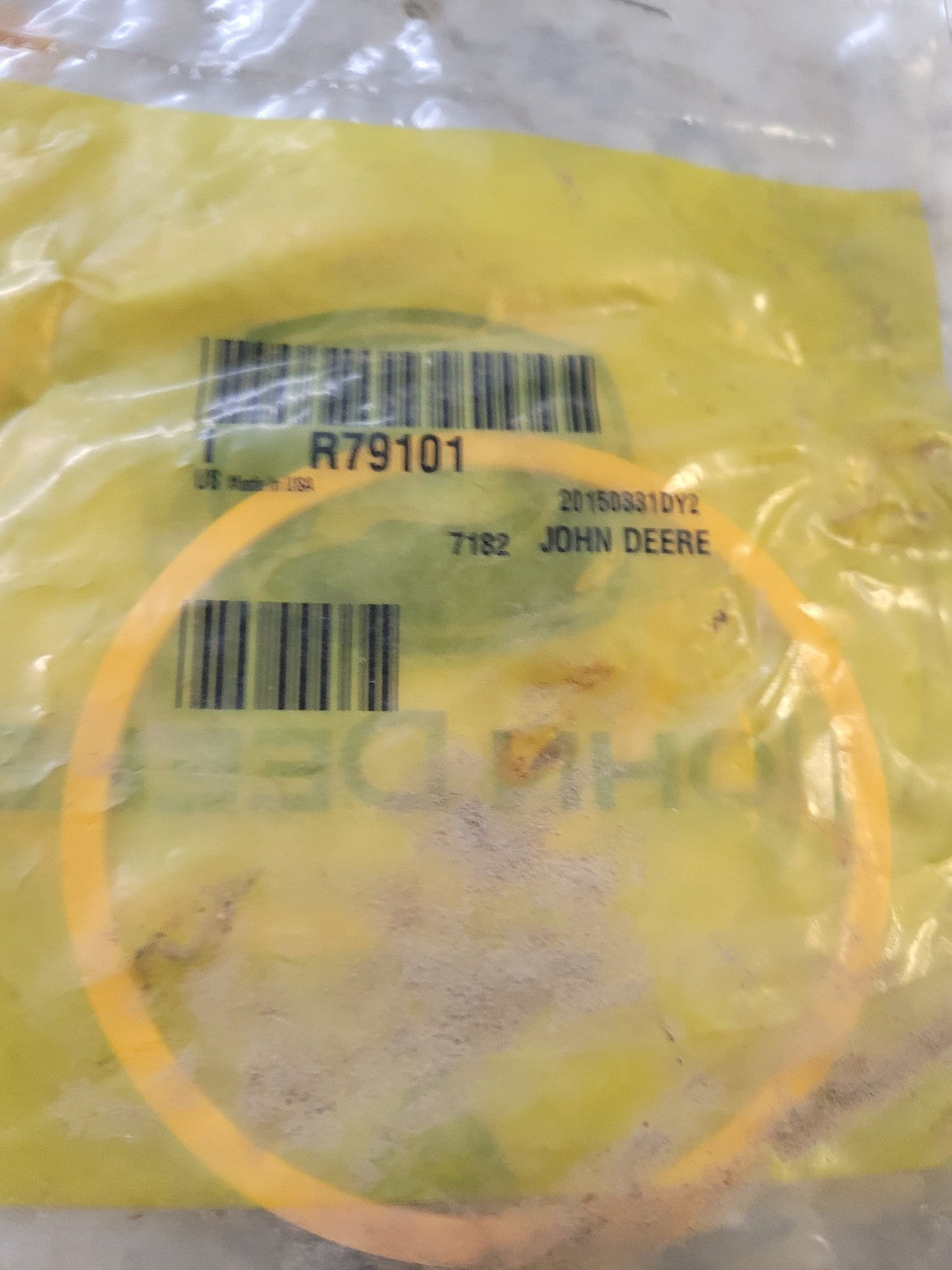 R79101 JOHN DEERE BACKUP RING
