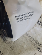 Mercury Mercruiser Black Max Propeller 13 X 19 RH Prop 48-77346A45