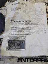 Ridewell 6040029 Bushing Kit REF10 BOLTS MISSING