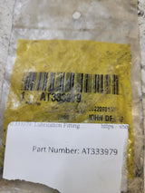 John Deere AT333979 Equipment Replacement Grease Valve