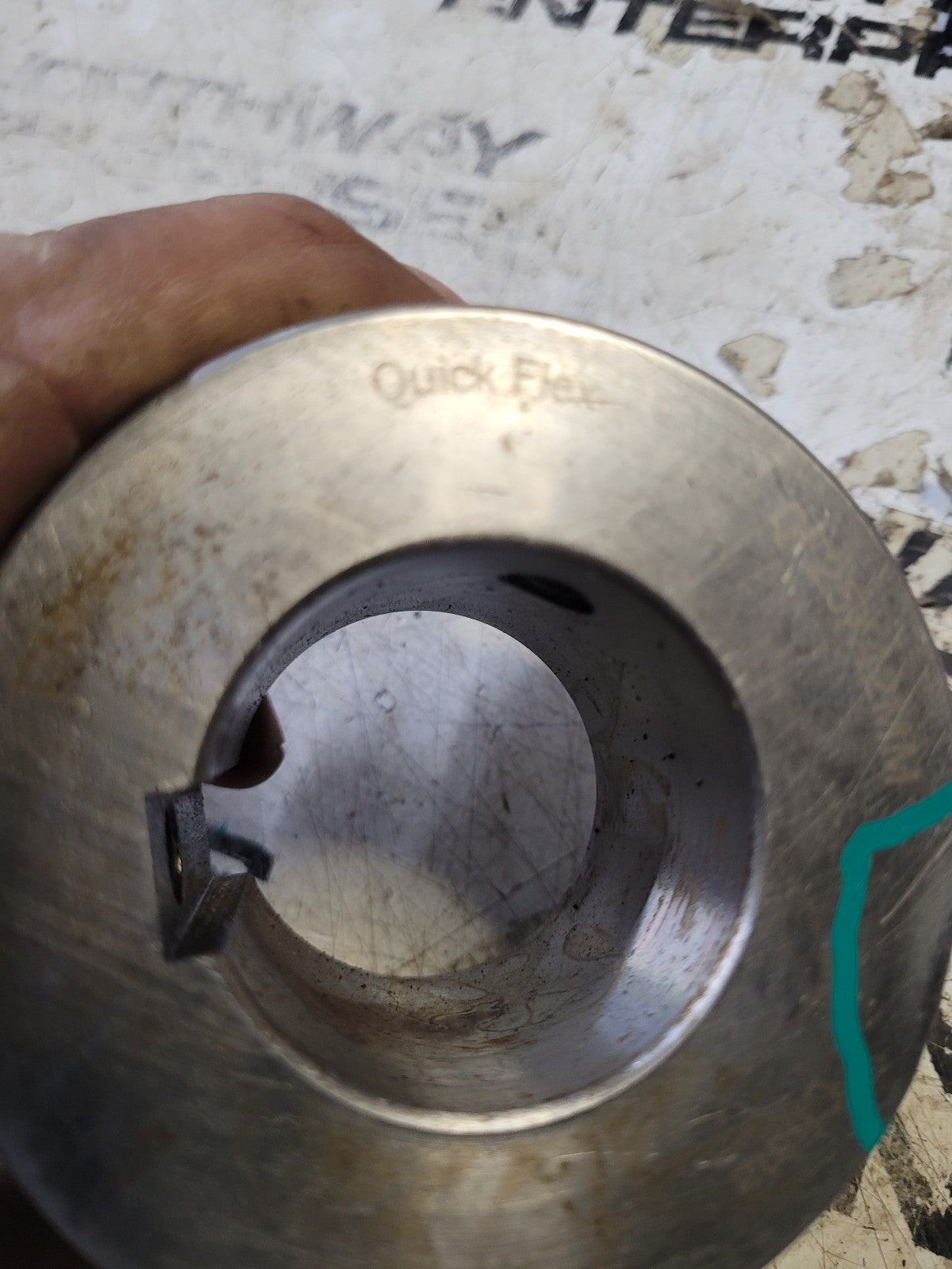 QF25X42MM Timken, QUICK FLEX® Coupling Hub ( HAS A SMALL DENT)