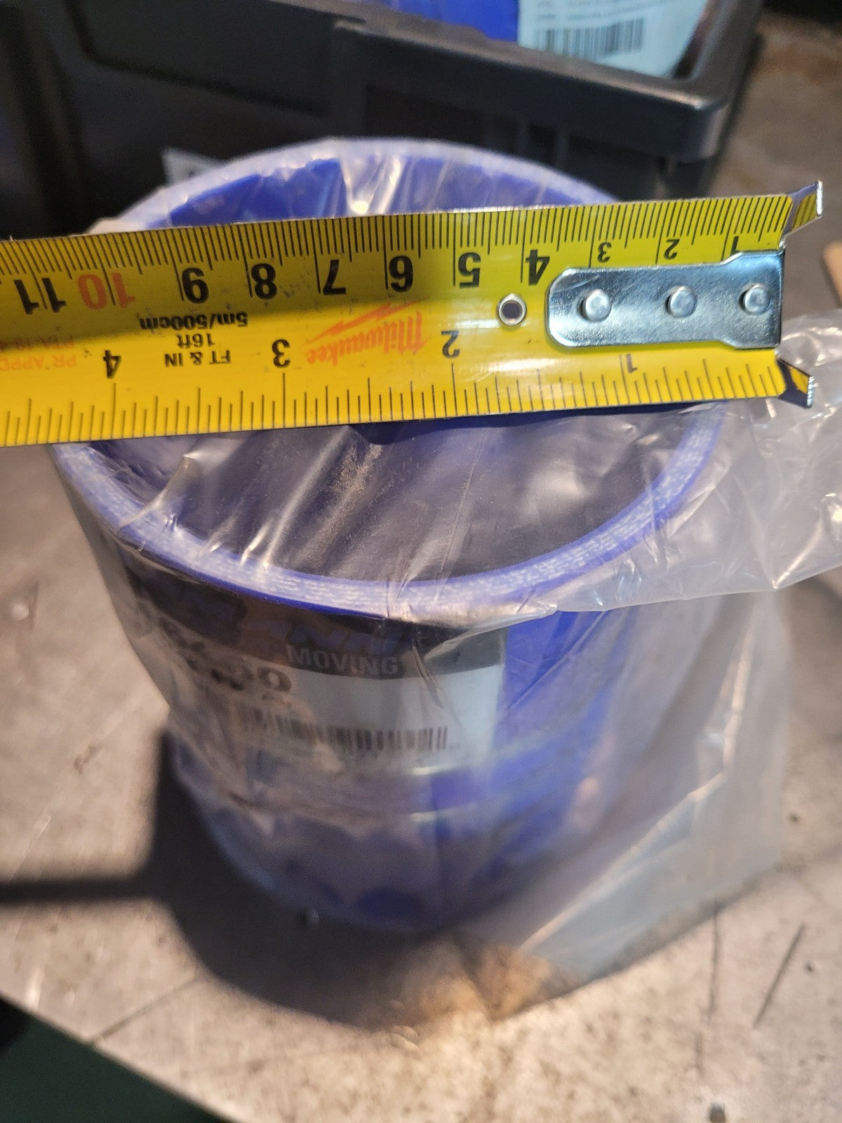 561.16460  Automann Charge Air Cooler Hose (Cold Side) 4" X 6.5"