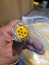 Turck RSM RKM 66-1M Cordset, 7/8-16UN Male Straight to Female Str, 6 Wire, 1m,