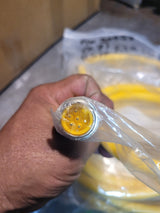 Turck RSM RKM 66-1M Cordset, 7/8-16UN Male Straight to Female Str, 6 Wire, 1m,