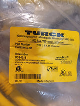 Turck RSM RKM 66-2M Cordset, 7/8-16UN Male Straight to Female Str, 6 Wire, 2m