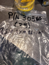 Turck RSM RKM 86-1M Cordset, 7/8-16 Male Straight, 8 Wire, 1m, PVC, Yellow