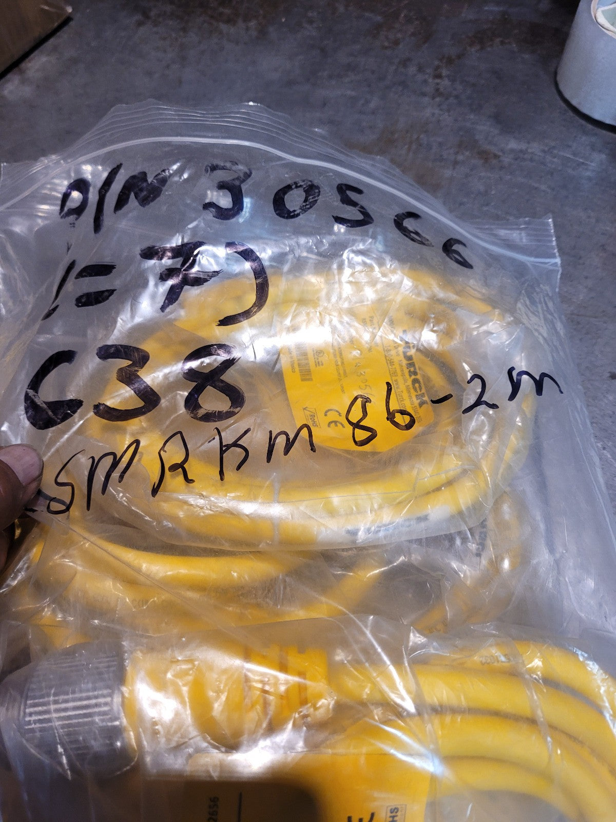 Turck RSM RKM 86-2M Cordset, Rsm Rkm 86-2M, U0921-95