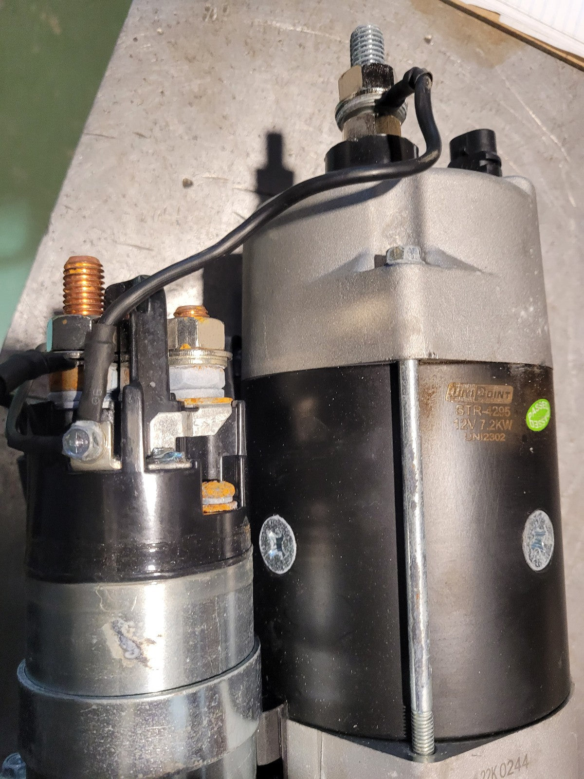 UNIPOINT STR-4295 Starter Motor 39MT, 12V (Replaces 8200433)