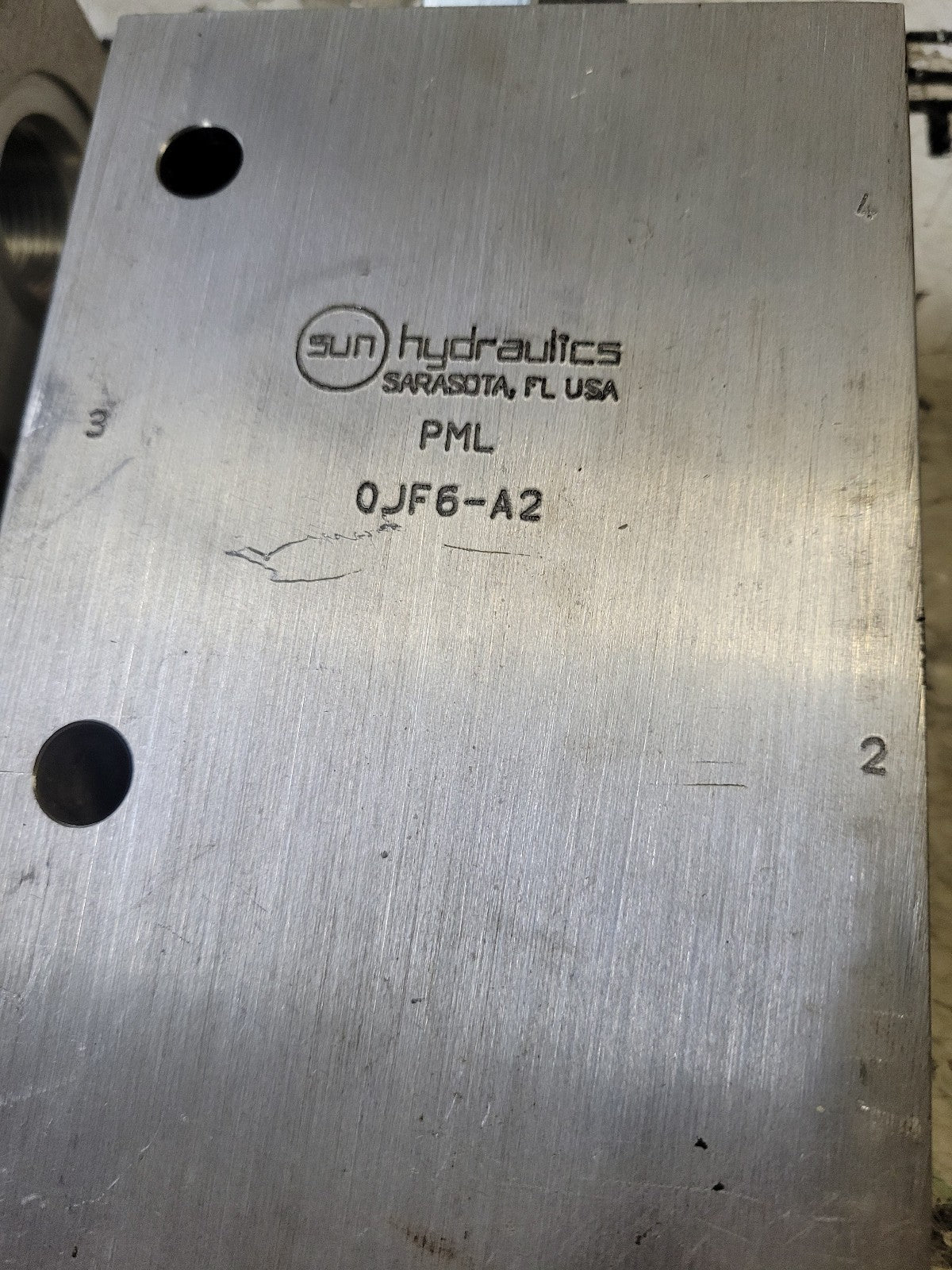 0JF6-A2 SUN HYDRAULIC MANIFOLD