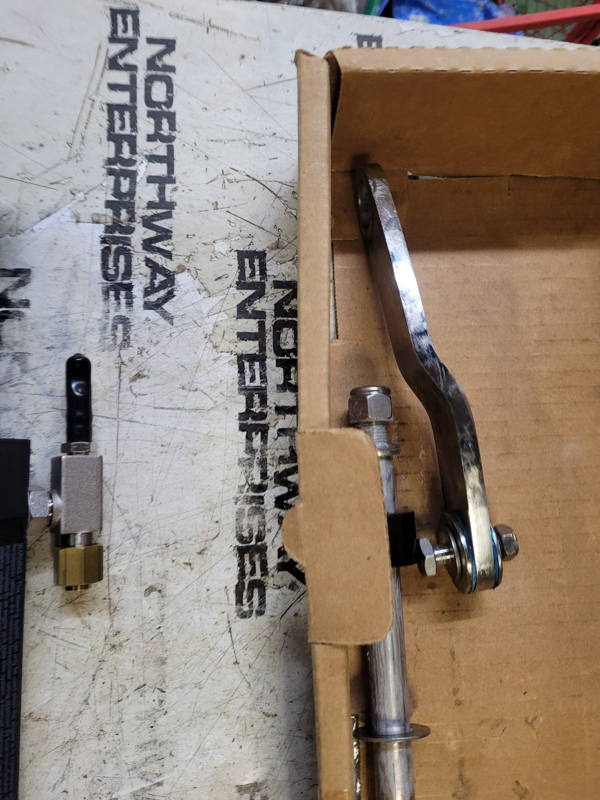 MERCURY QUICKSILVER BIG TILLER STEERING ACTUATOR KIT 898349A15