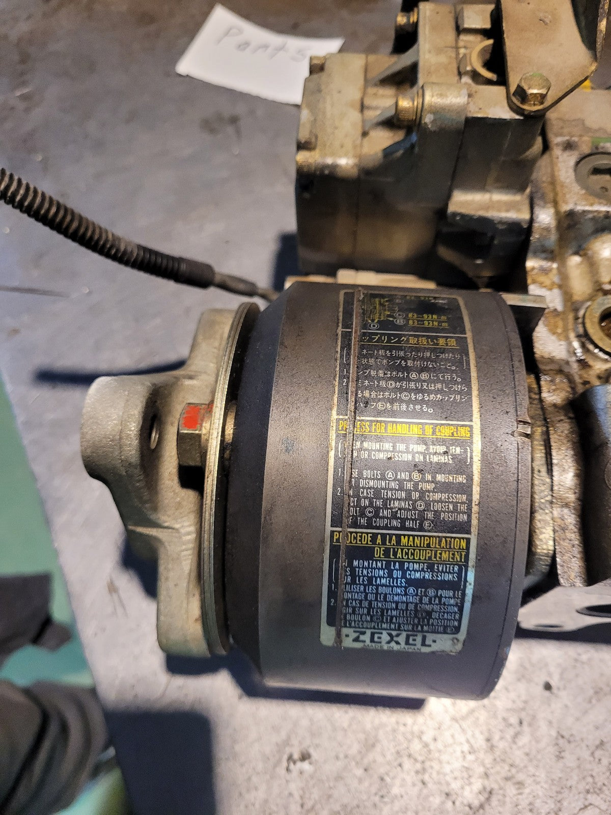 22000-8521 107691-3104 ZEXEL INJECTION PUMP Zexel TICS Fuel Injection Pump