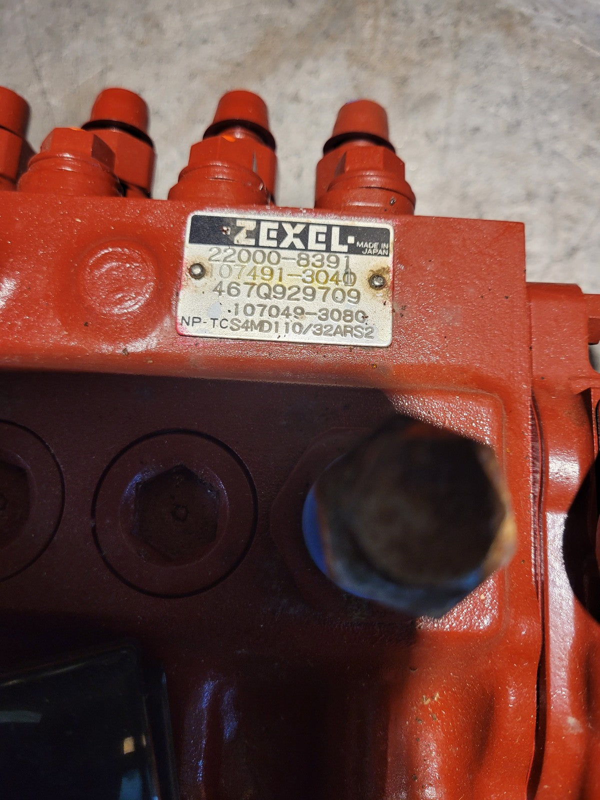 22000-8391 107491-3040 ZEXEL INJECTION PUMP Zexel TICS Fuel Injection Pump