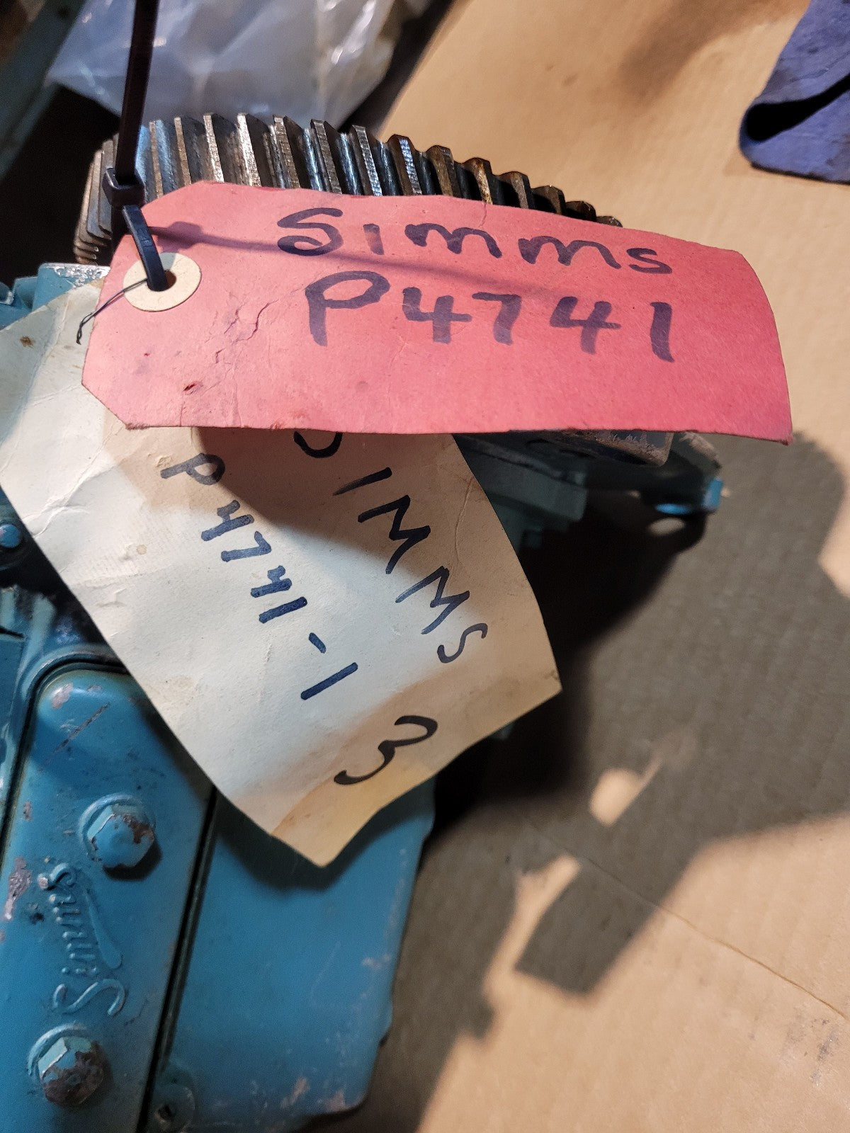 P4741-1 SIMMS P4741 DIESEL INJECTION PUMP