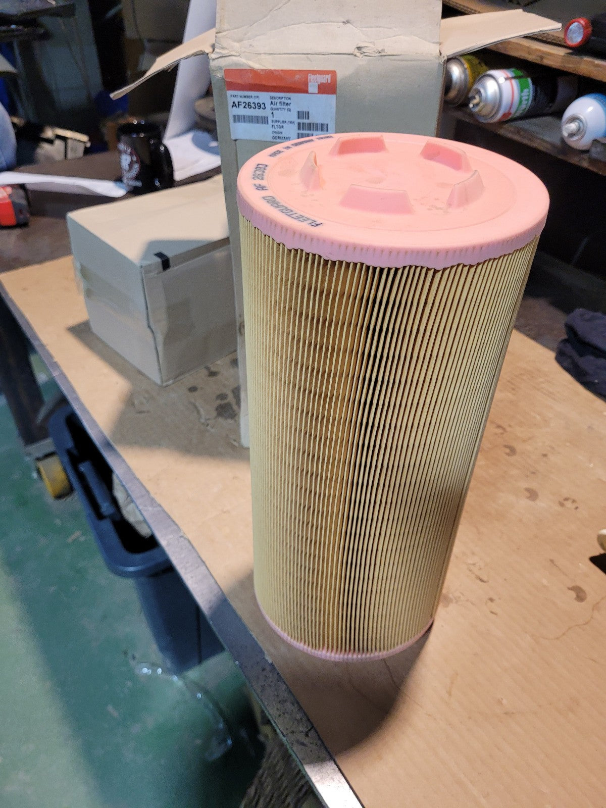 AF26393 FLEETGUARD AIR FILTER CROSS   46818 LAF9101 AF2384 P778972 RS3922