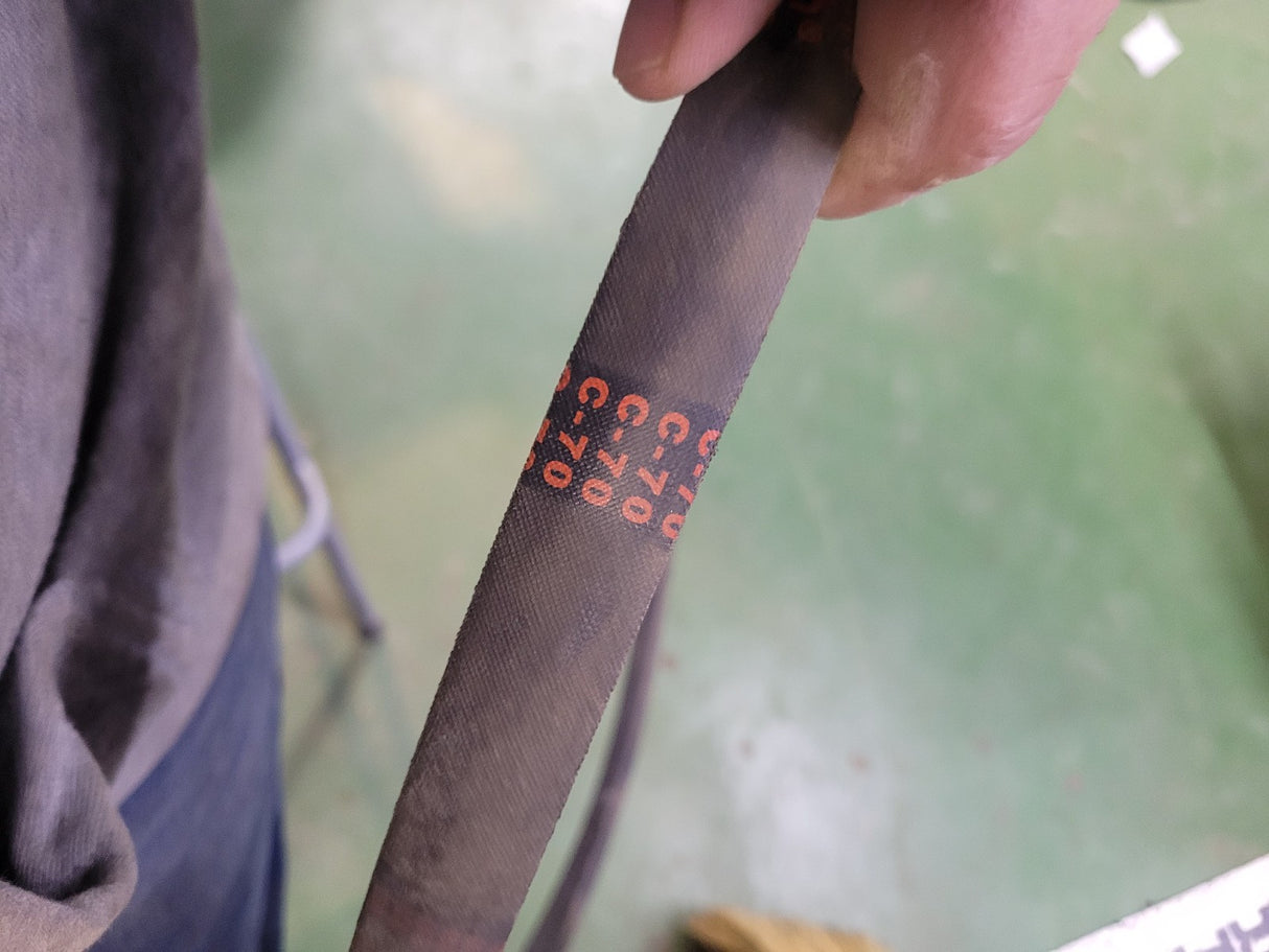 C70 V-belt 7/8 x 74in Vbelt JASON UNIMATCH