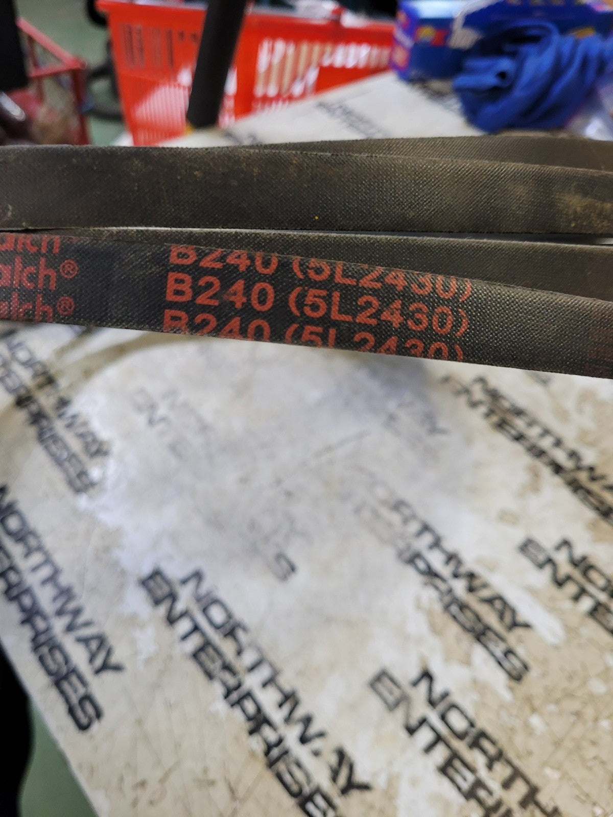 B240 5L2430 UNIMATCH BELT 5/8 x 243in V-Belt