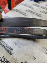 B112 or 5L1150 V-Belt 5/8 x 115in V-belt UNIMATCH