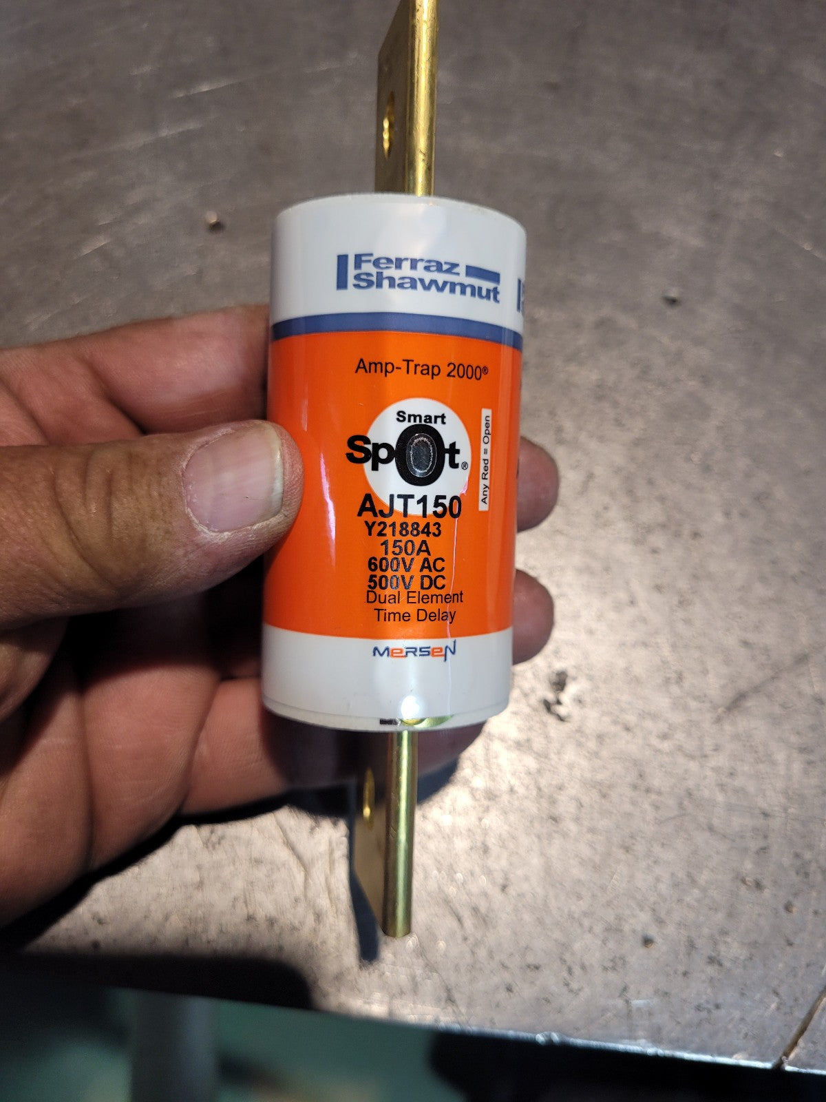 AJT 150 MERSEN AJT150 150 Amp 600 VAC Amp-Trap 2000 Class J Fuse