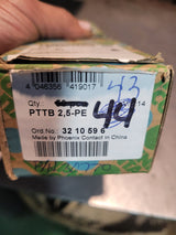PHOENIX CONTACT PTTB 2,5-PE DOUBLE-LEVEL TERMINAL BLOCK