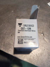 CARLO GAVAZZI CGT-12M-9 / CGT12M9 OVERLOAD RELAY 9A