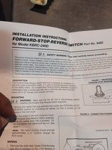 9485, KBRC Forward/Reverse Switch Kit
