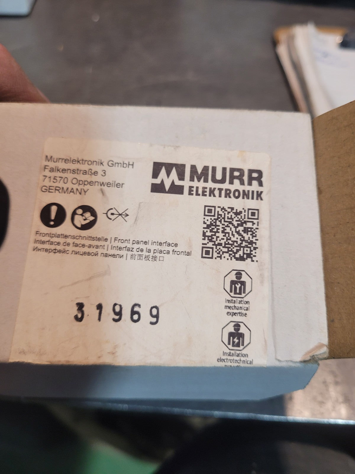 NEW 4000-68000-0970000 MURR FRONT PANEL INTERFACE