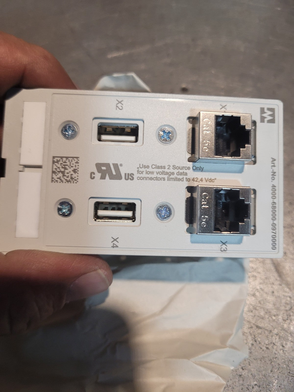 NEW 4000-68000-0970000 MURR FRONT PANEL INTERFACE