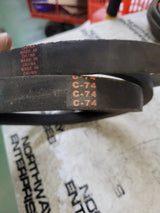 C74 V-belt 7/8 x 78in Vbelt JASON UNIMATCH