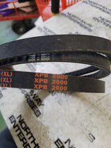 XPB2000 or SPBX2000 V-belt 17 x 2000mm Vbelt JASON UNIMATCH