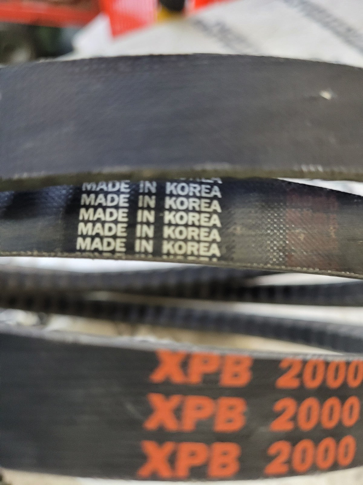 XPB2000 or SPBX2000 V-belt 17 x 2000mm Vbelt JASON UNIMATCH