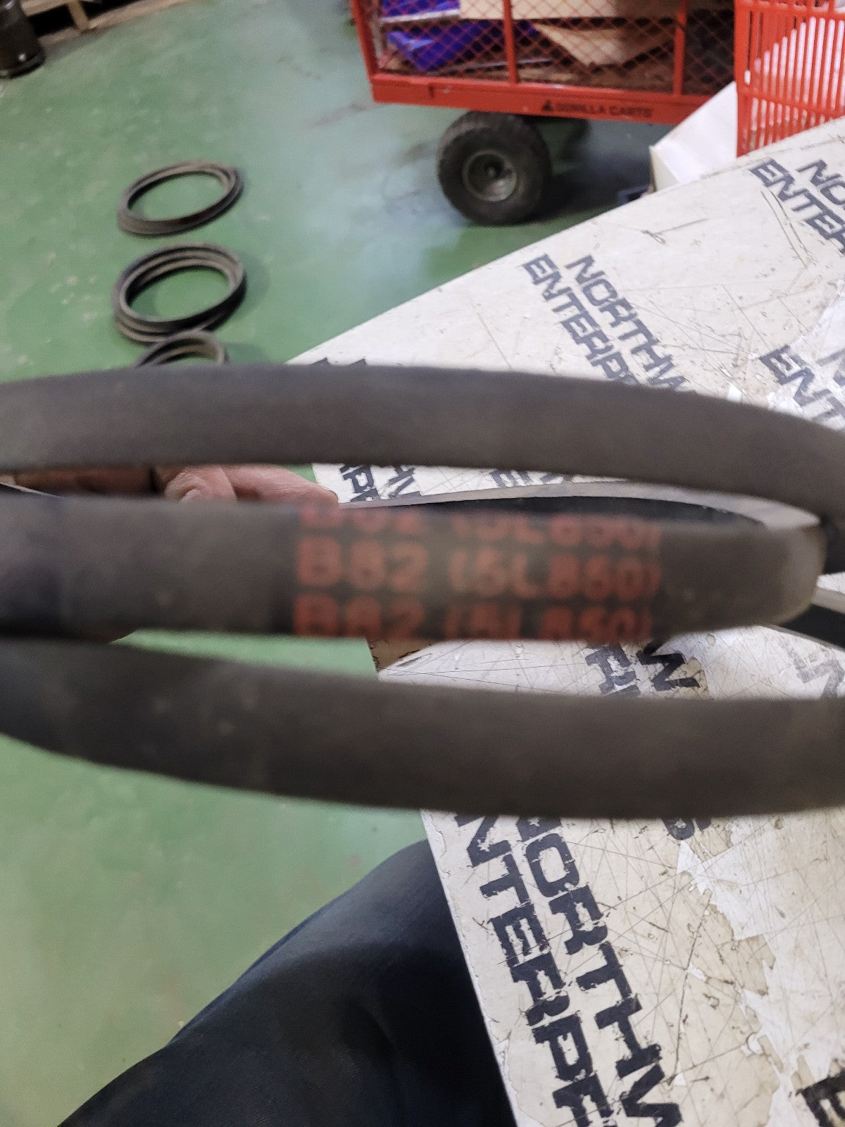 B82 or 5L850 5/8 x 85in V-belt Vbelt unimatch megadyne