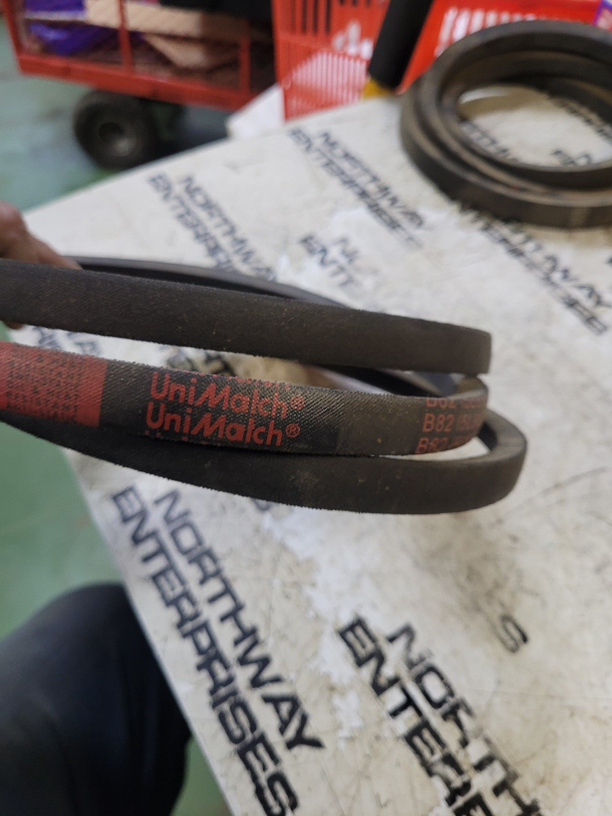 B82 or 5L850 5/8 x 85in V-belt Vbelt unimatch megadyne