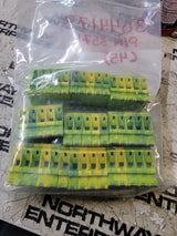 LOT OF 47PC - Phoenix Contact 3044173 Conn Term Blk DIN Rail Feed Thru Screw