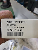 Accumax MicroPipette 20-200ul VA-800
