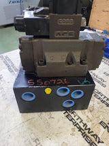 dshg-04-2b60d24-5090 dshg-04-2b2-d24-5090 2-Pos Pilot Oper Sol Dir Valve YUKEN