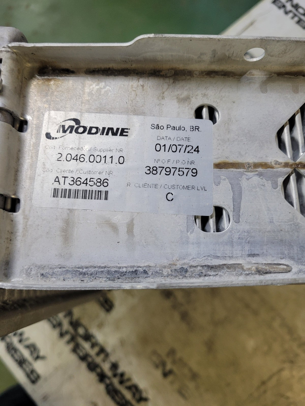 OEM AT364586 JOHN DEERE 329D RADIATOR