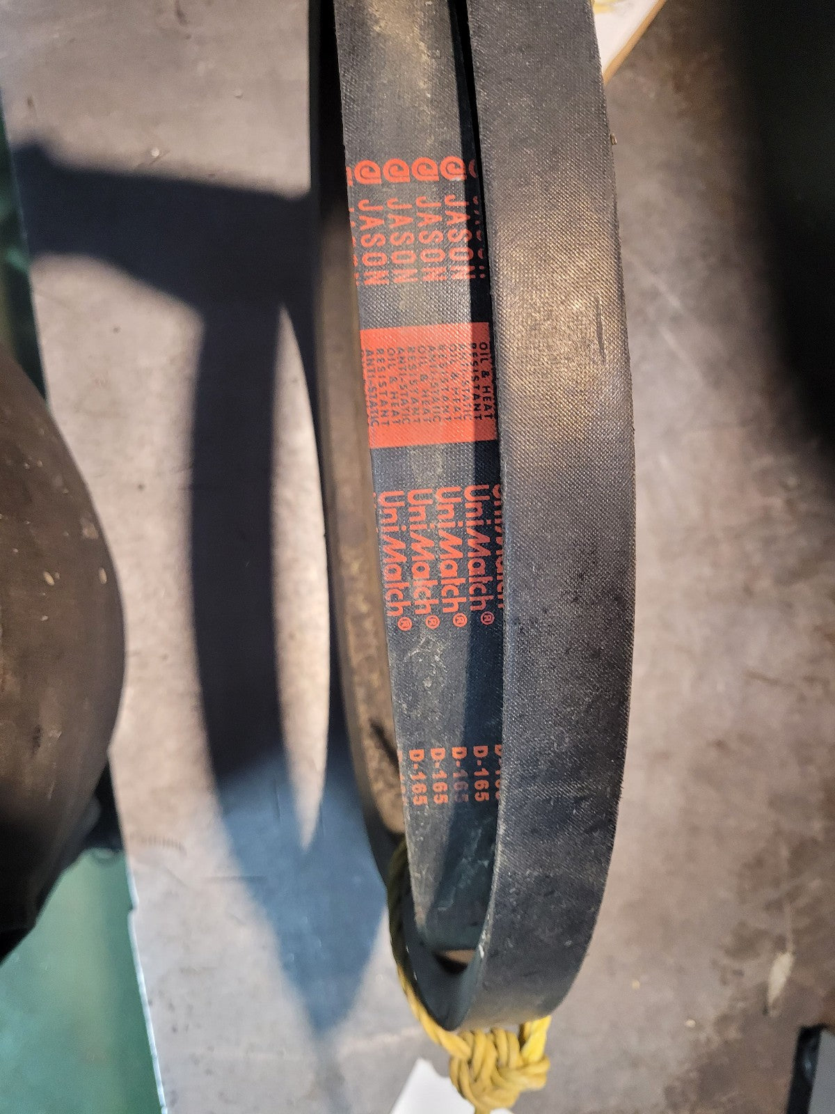 New JASON UNIMATCH D165 V-belt 1 1/4 x 170in Vbelt