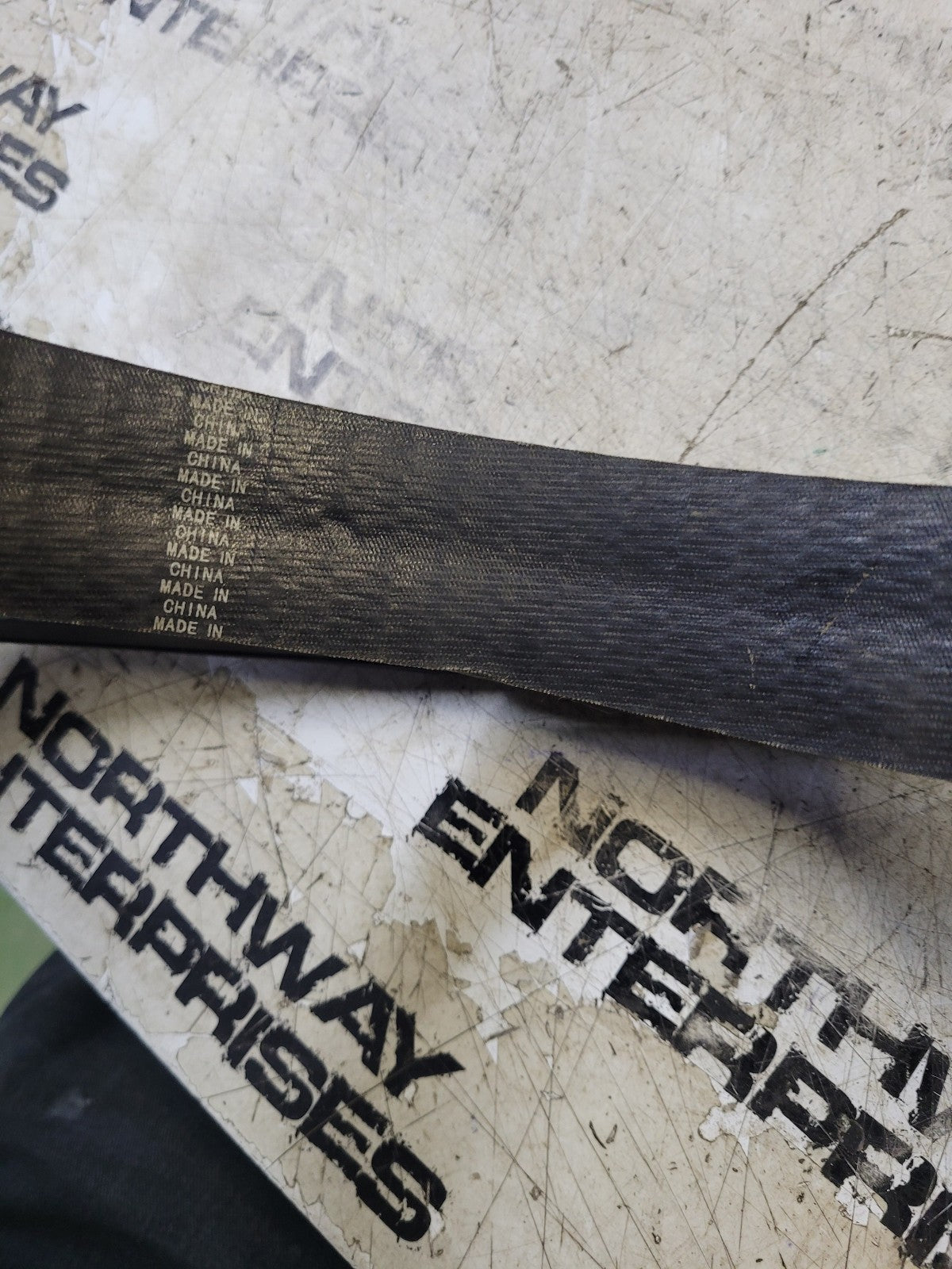 NEW RB54-2 JASON V-Belt - B, 21/32 in Top Width, 2 Strand, 57 in OD RB54