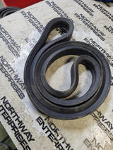 NEW RB95-2 V BELT 2 RIBS 21/32 in Top Width, 2 Strand, 98 in OD