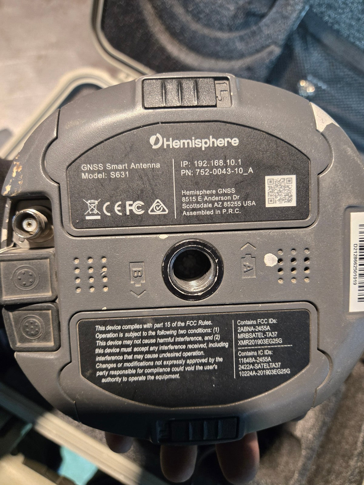 Hemisphere S631 GNSS GPS SURVEYOR Package REFERENCE 2A