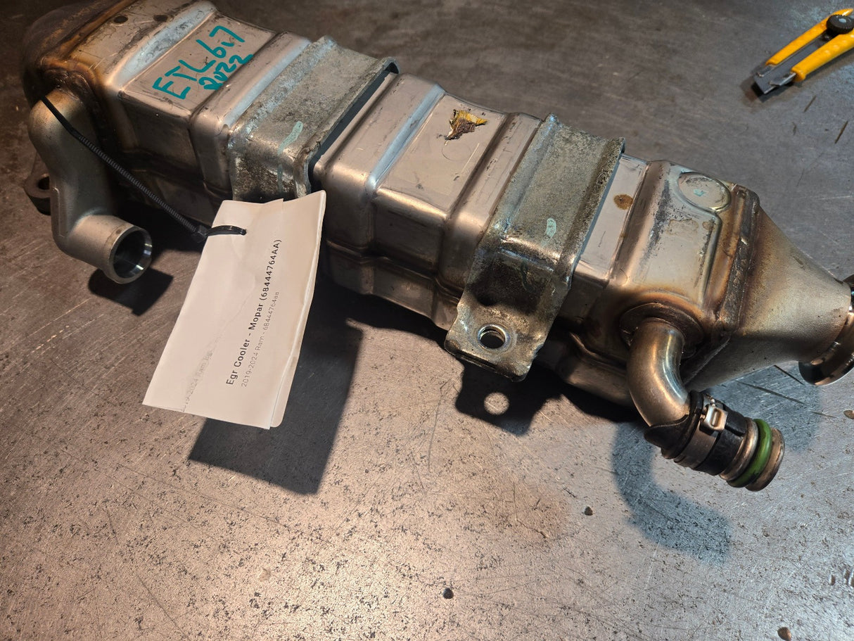 68444764AA 6.7l CUMMINS EGR COOLER  2023 RAM ETL (USED)