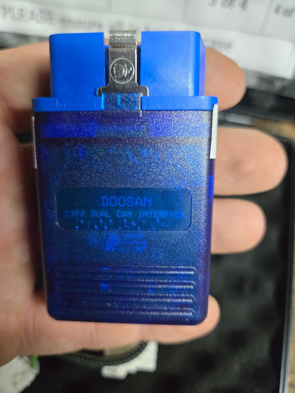 HYUNDAI DOOSAN ADT DIAGNOSTIC CIF2 TOOL USB TO DUAL CAN MX538302