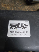 HYUNDAI DOOSAN ADT DIAGNOSTIC CIF2 TOOL USB TO DUAL CAN MX538302