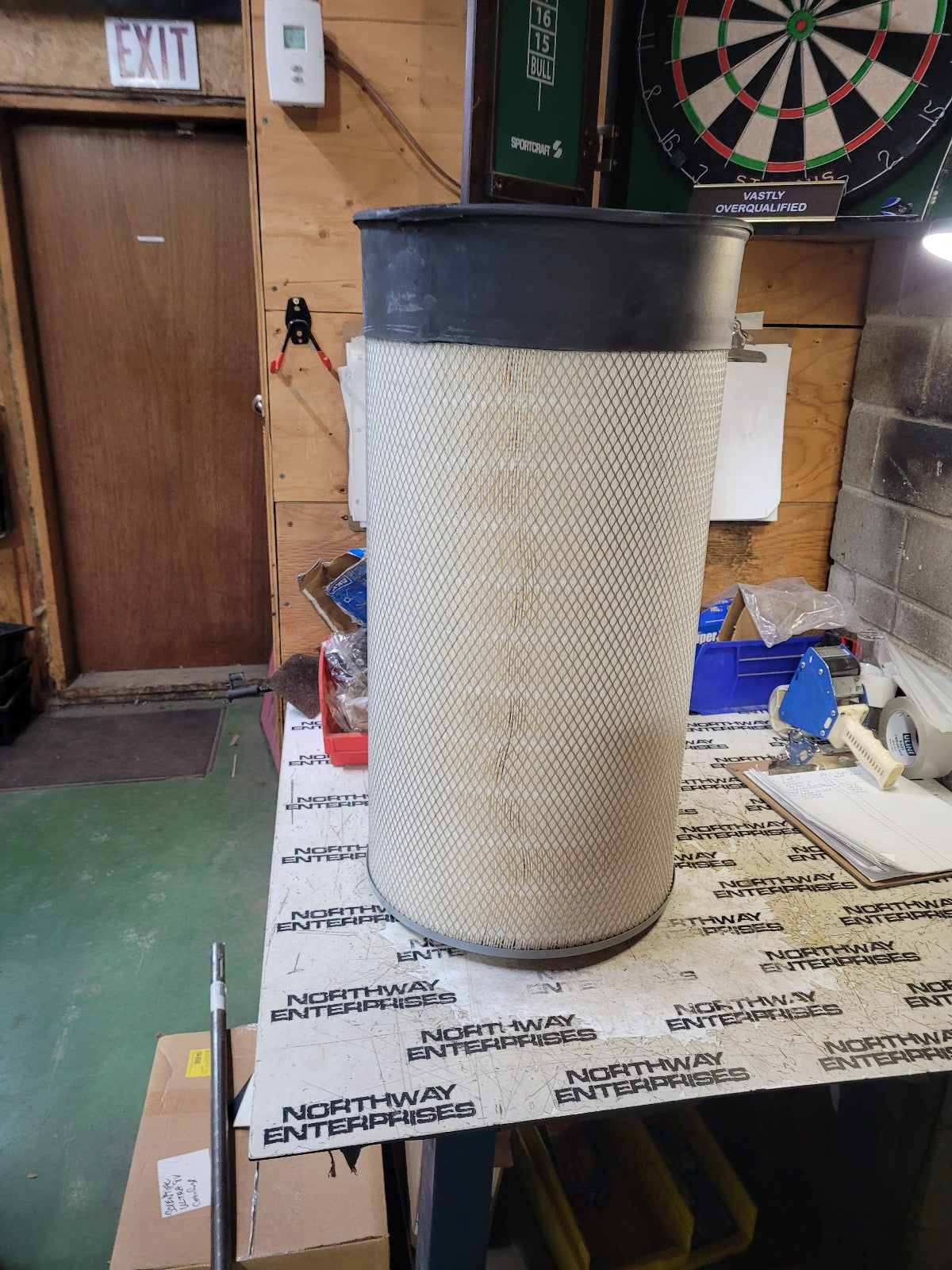 AF25187 FLEETGUARD AIR FILTER CROSS PA3806 WIX 46791 36864361 P607369