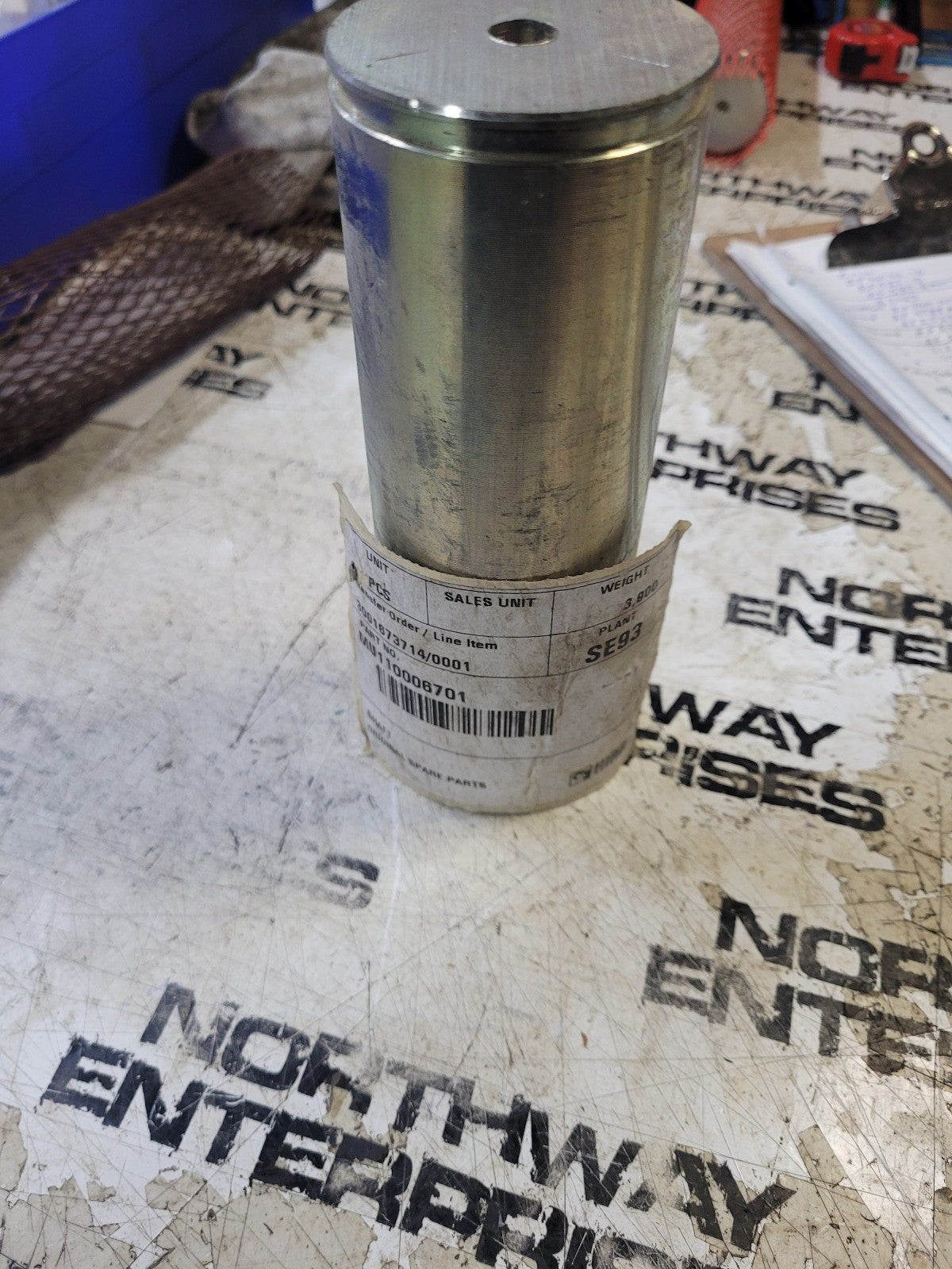 MU110006701 HIAB SHAFT 60MM X 177MM