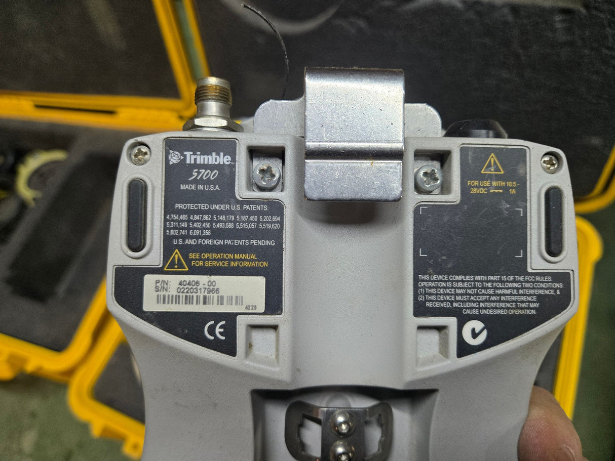 TRIMBLE 5700 TRIMMARK 3 5800 GPS Rover 45145-44 40406-00 41249-00 46000-44