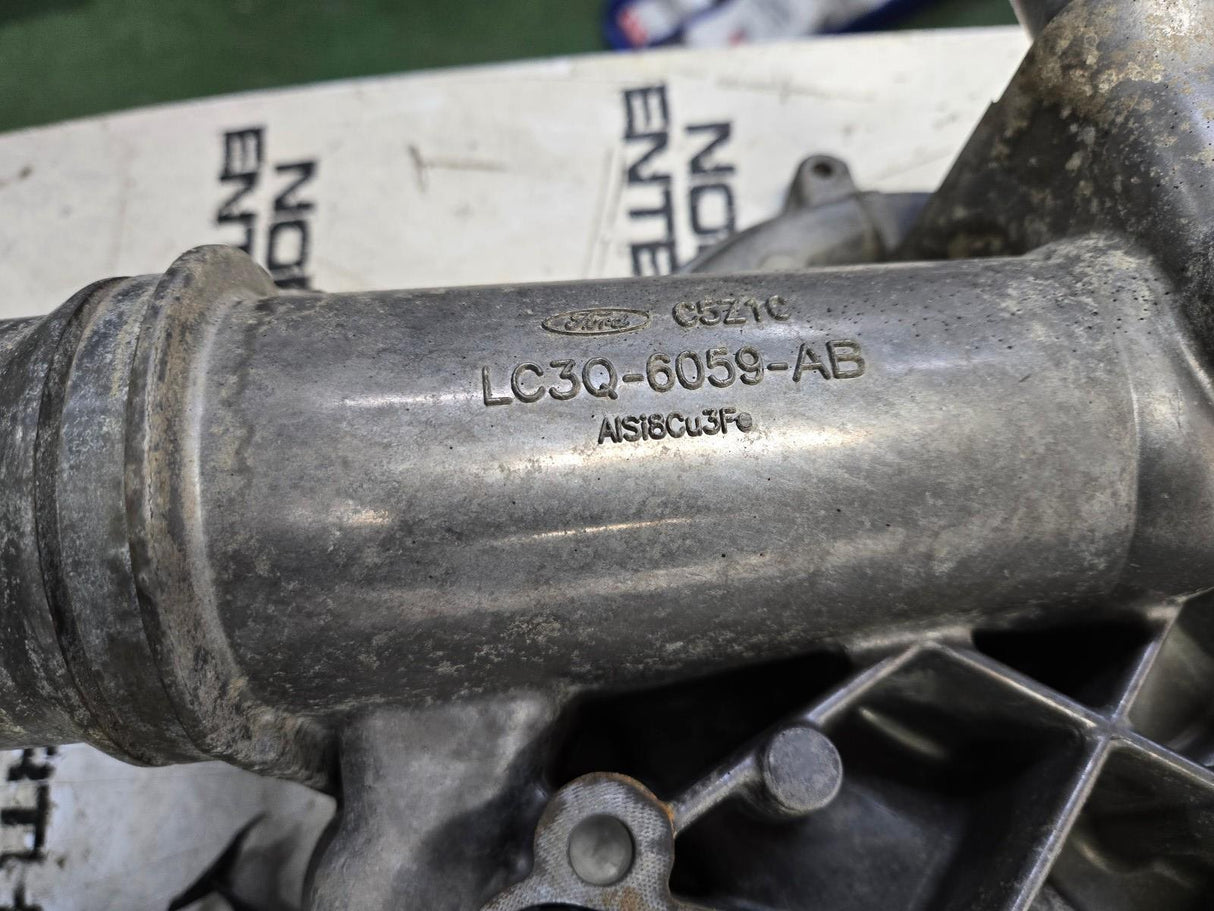 2020 FORD POWERSTROKE 6.7L FRONT ENGINE COVER WATER PUMP HOUSING LC3Q-6059-AB